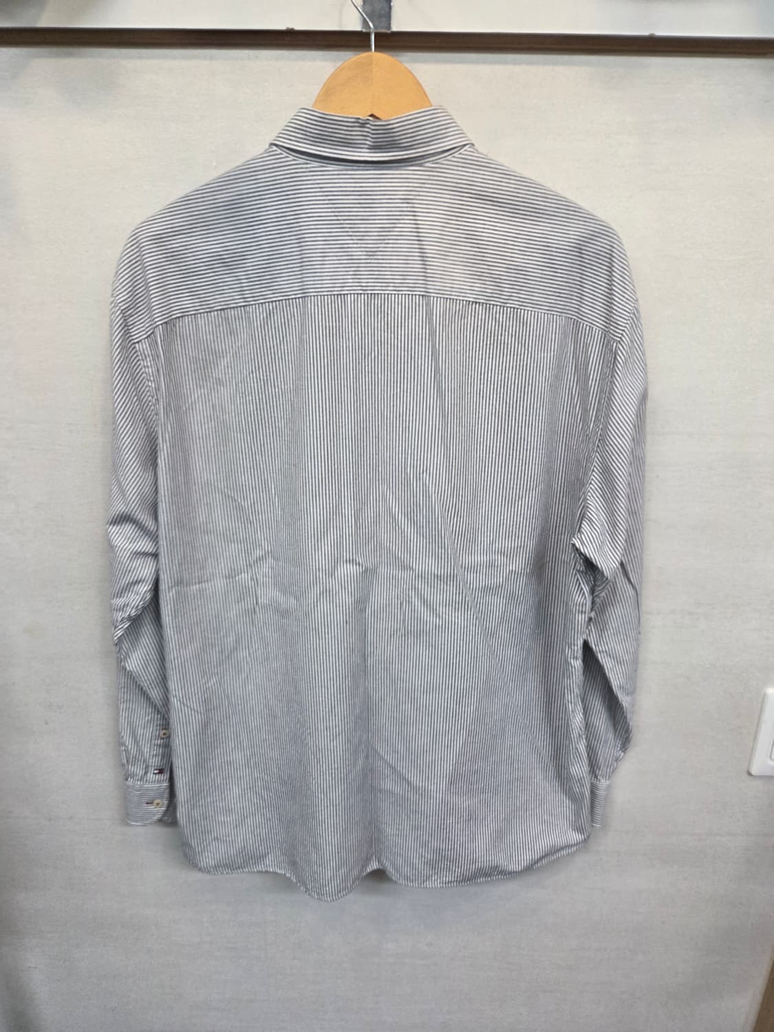 타미힐피거 플래그 스트라이프 셔츠긴팔 릴렉스핏 L 상품이미지2