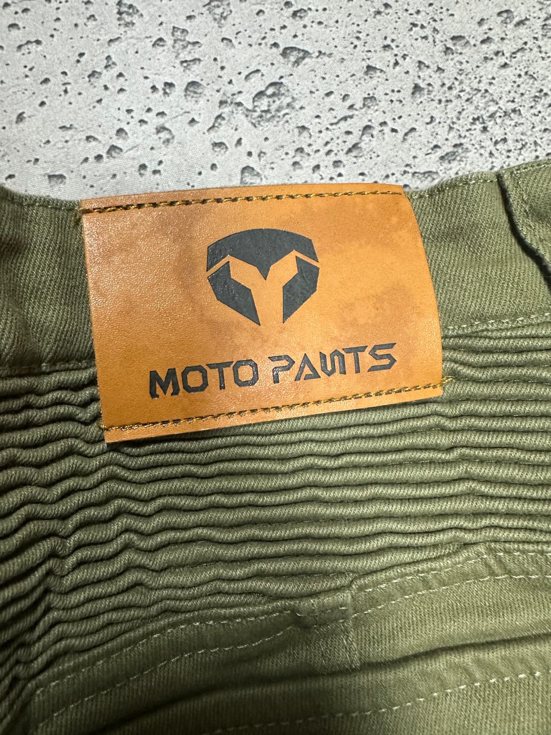 ✨ (바배) MOTO PANTS 카키 더블니 레이싱 라이딩 바이크 코튼  상품이미지3