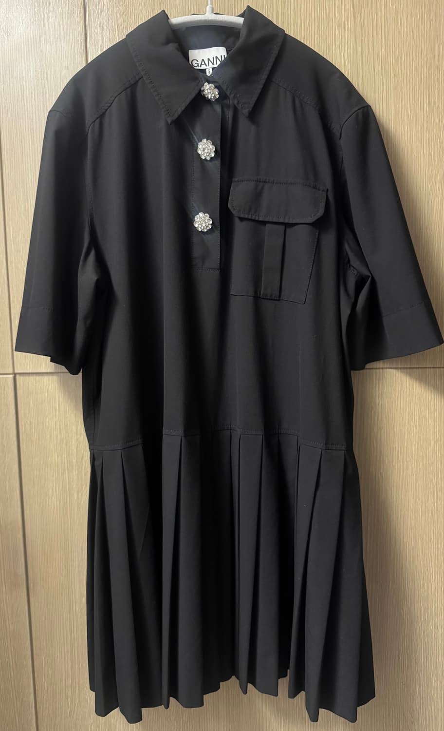 ganni 플리츠 원피스 상품이미지3