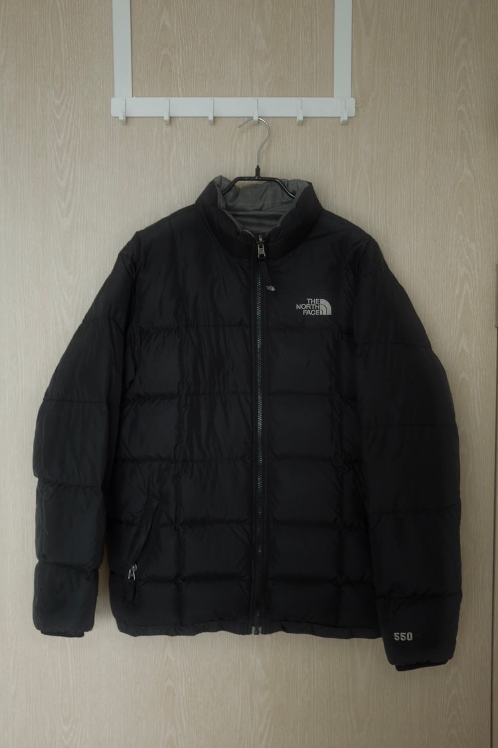 노스페이스 리버시블 패딩 블랙 상품이미지1