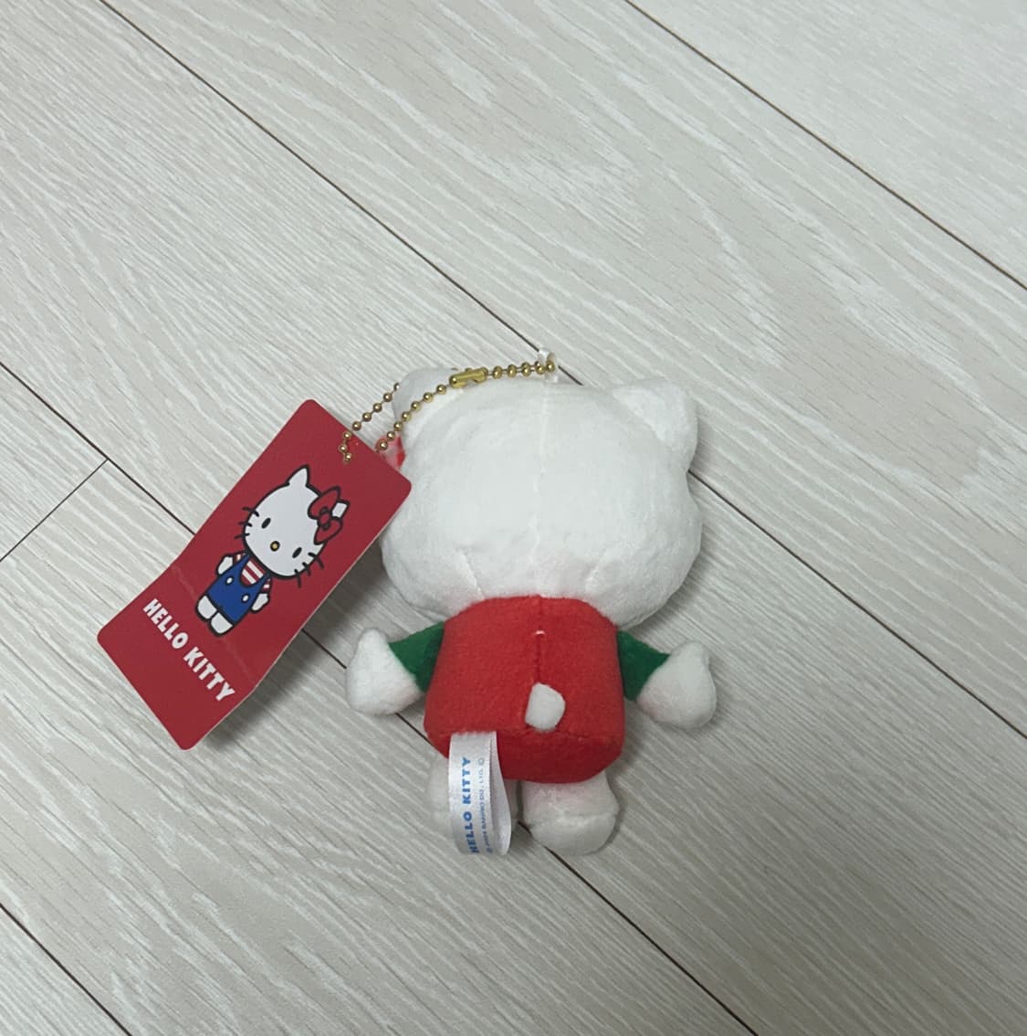 헬로키티 mc 컬렉션 키링 그린 레드 상품이미지2