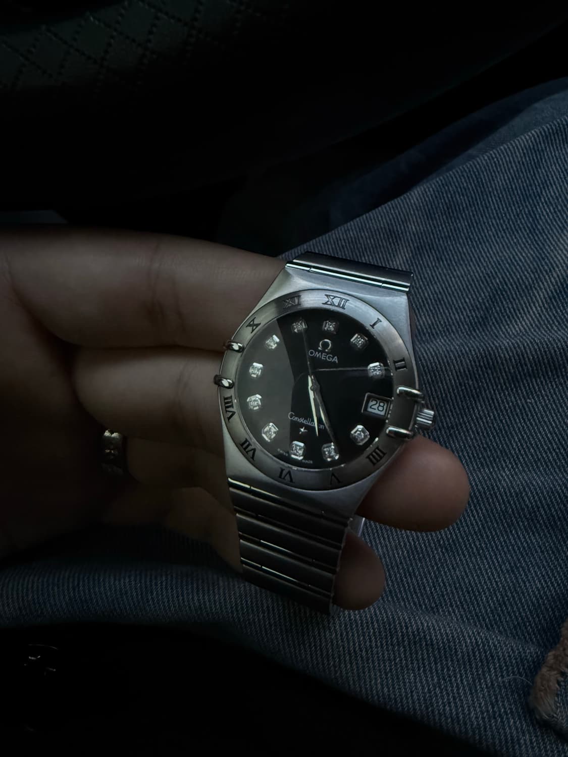 오메가 컨스텔레이션 남성용 다이아 커스텀(정품) 상품이미지4