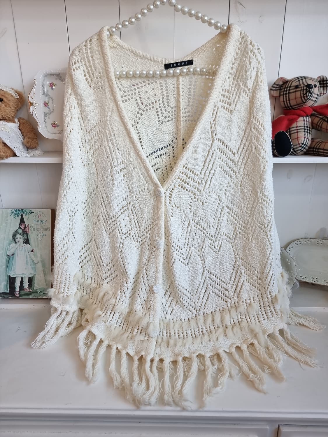 INGNI(잉그니)  하트 패턴 크로세망또 상품이미지6