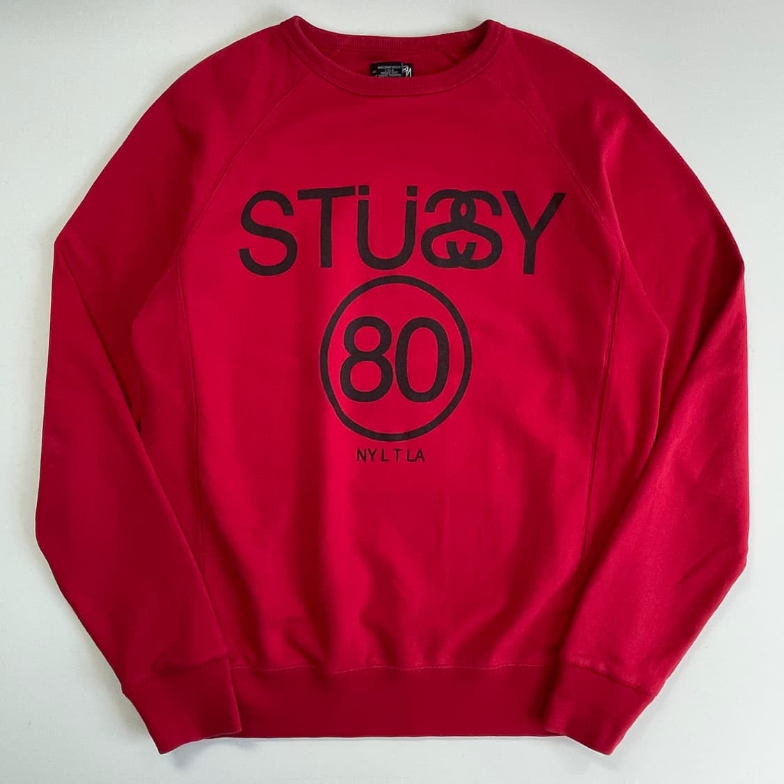 Stussy  스투시 00,s 스팰로고 맨투맨 상품이미지1
