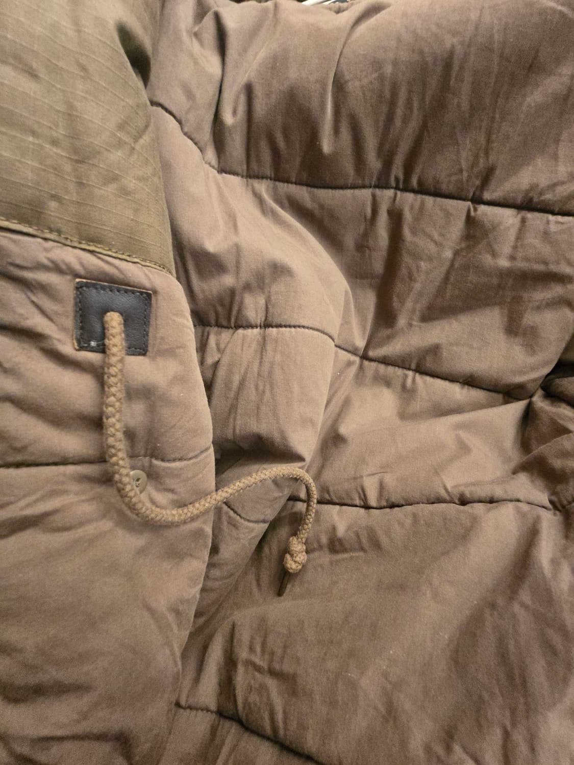 알파인더스트리 오리지널 N-3B 슬림 (Brown)패딩 상품이미지8