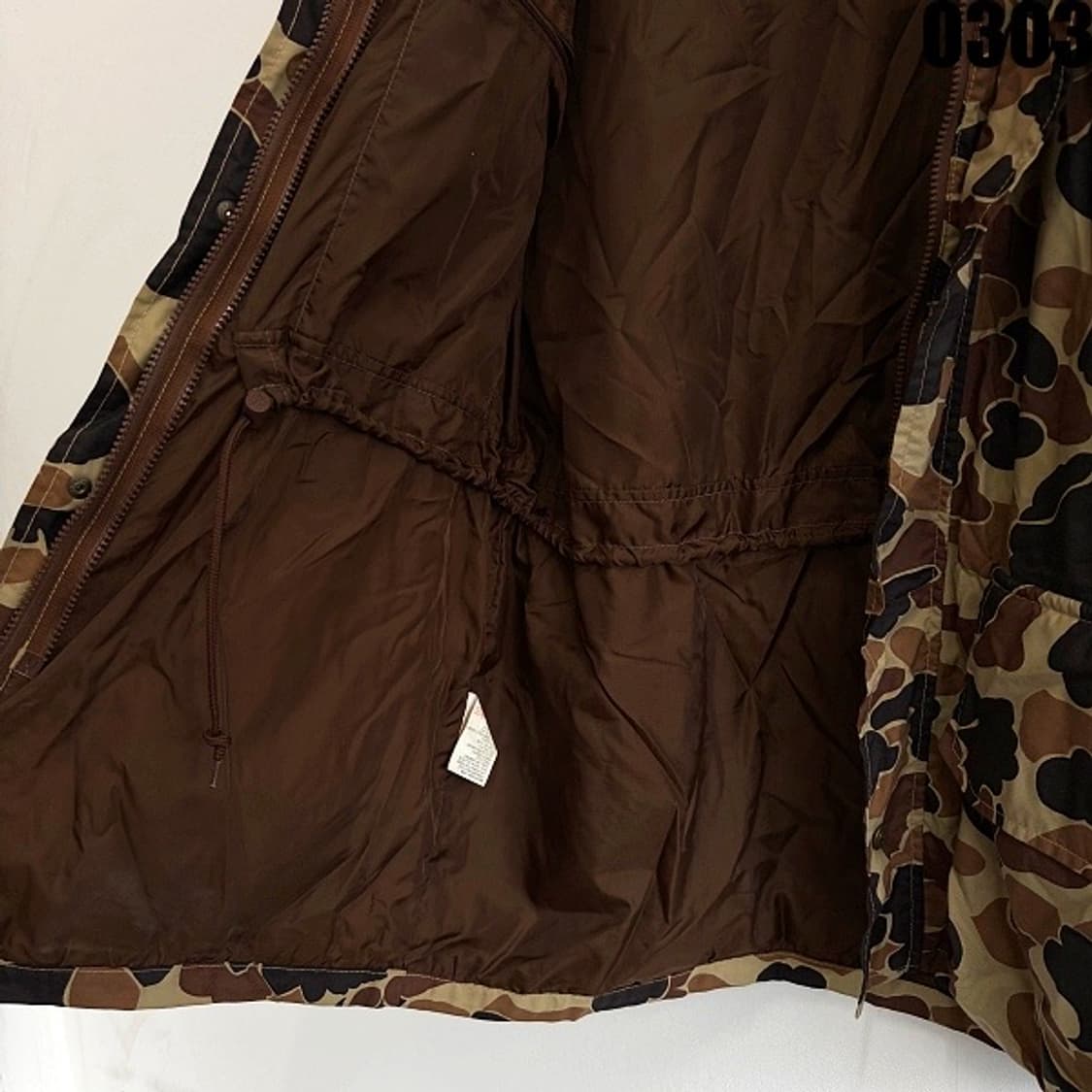 컬럼비아 밀리터리 카모 옴니테크 방수 자켓 XL 0303  상품이미지6