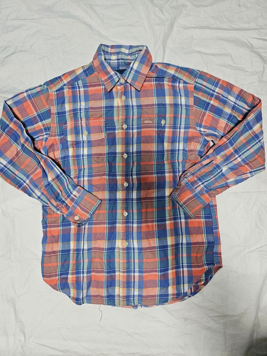 폴로랄프로렌 패치 포켓 체크 셔츠 M 상품이미지1