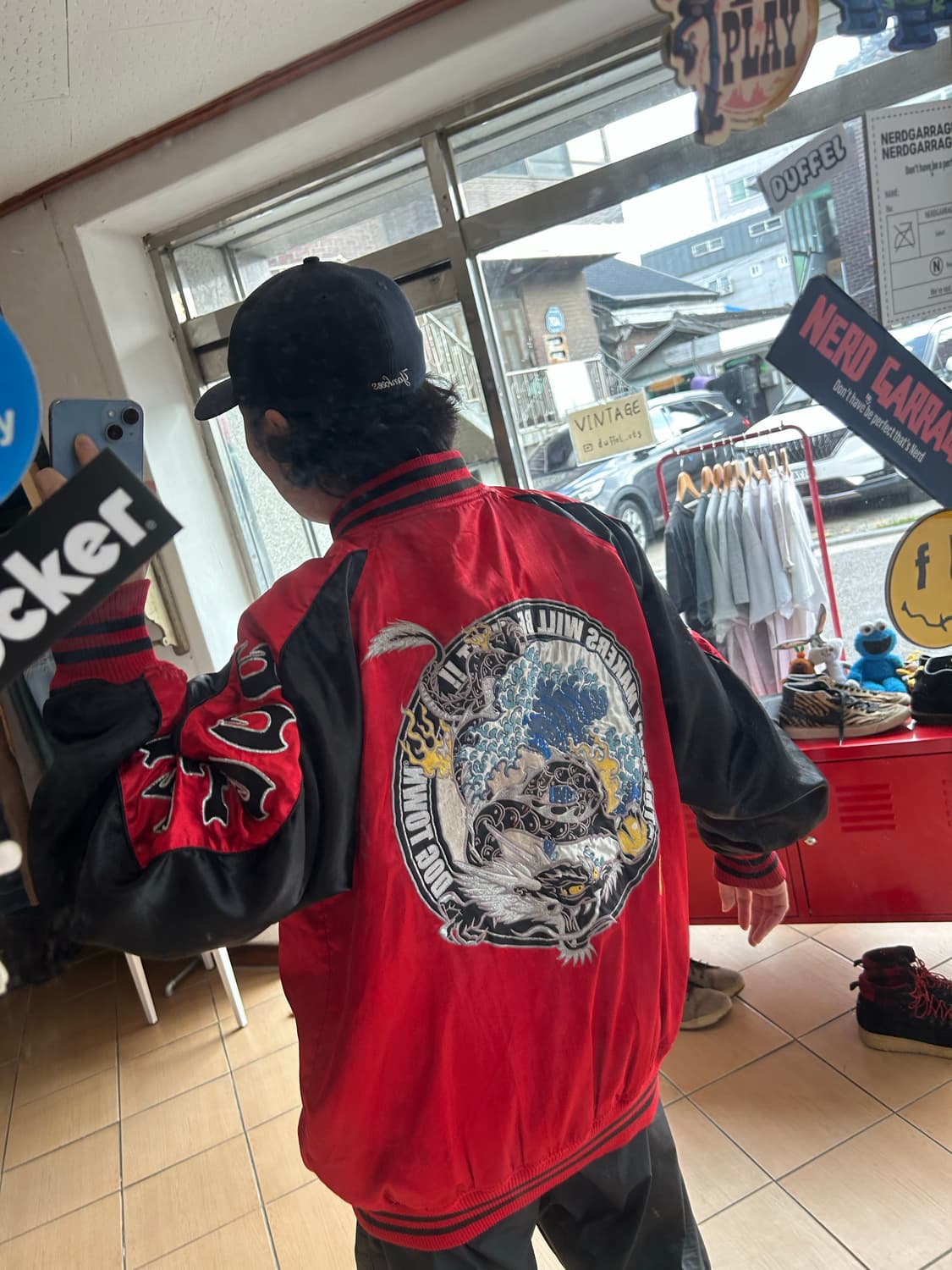 Dogtown dragon satin jacket 상품이미지10