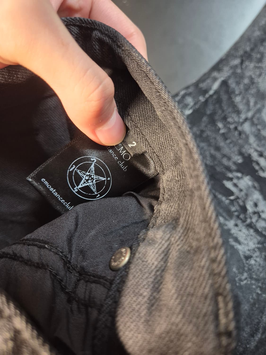 Emostanceclub 펜타그램 팬츠 상품이미지5