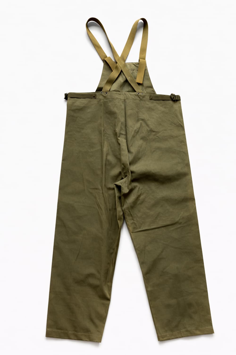 40s US NAVY Wet Weather 오버롤 S 데드스탁 상품이미지7