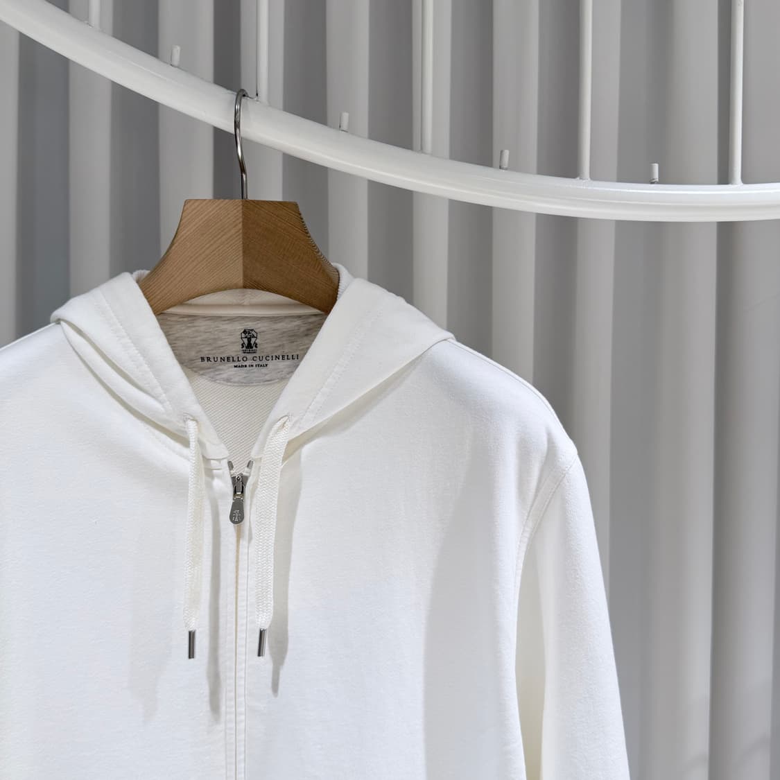 (A+/L) / 브루넬로쿠치넬리 코튼 후드집업 자켓 상품이미지4