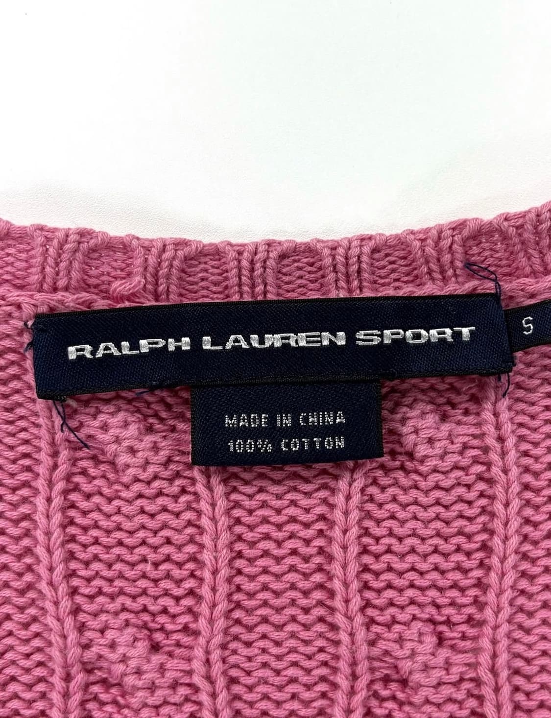 폴로 랄프로렌 여성 케이블 니트  상품이미지3