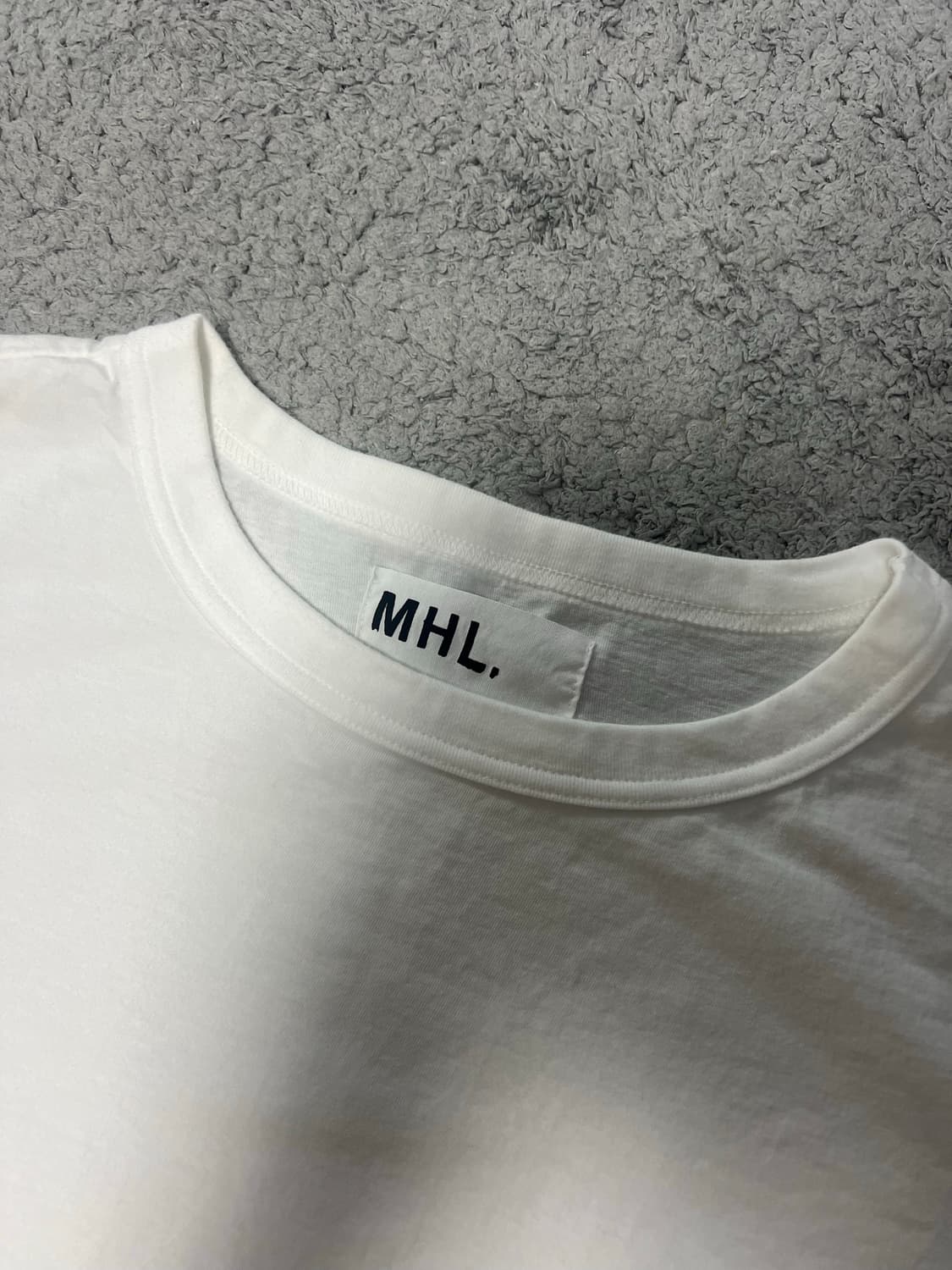 MHL (마가렛호웰) 로고 반팔 티셔츠 XL 사이즈 상품이미지2