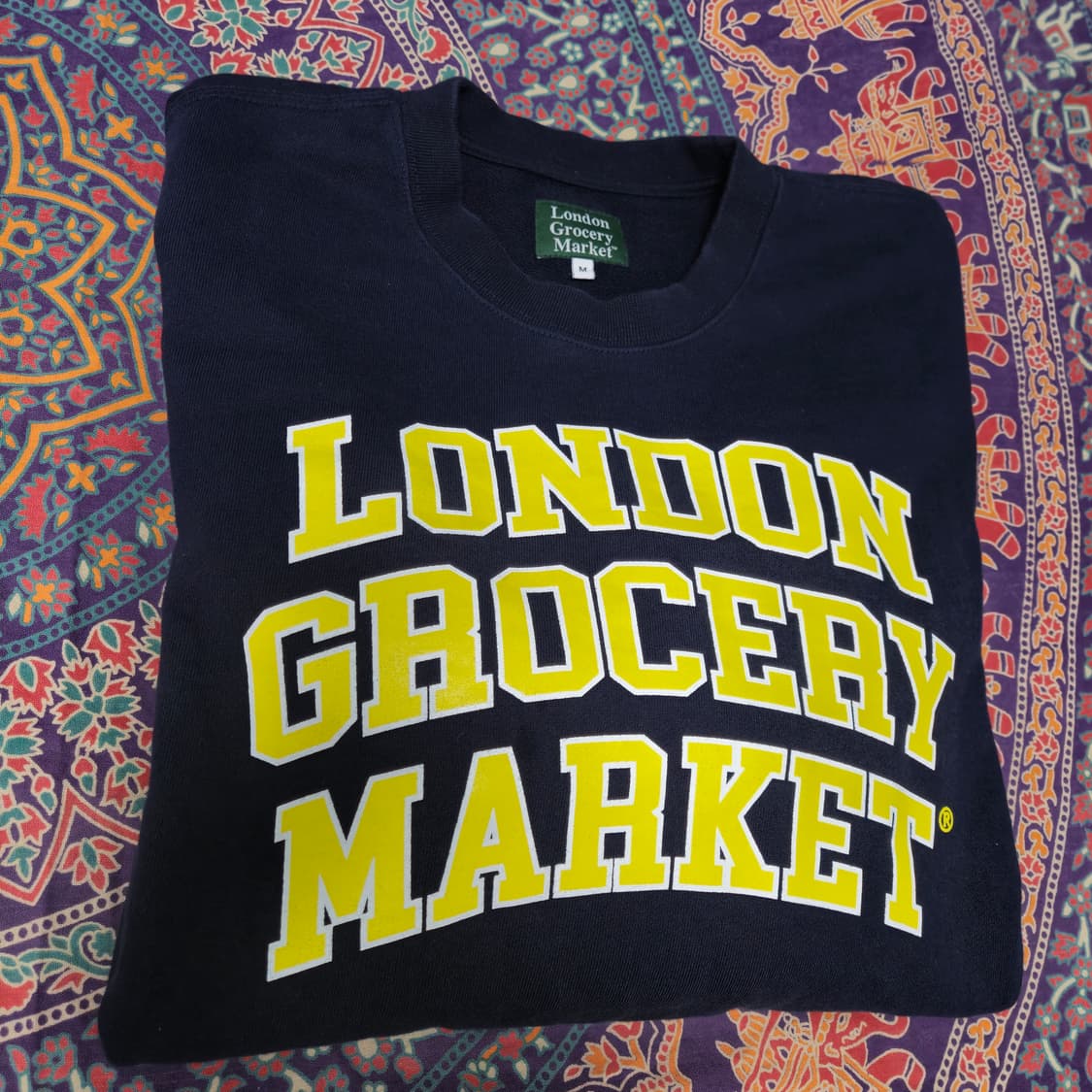 [M]런던 그로서리 마켓London Grocery Market 맨투맨 상품이미지1