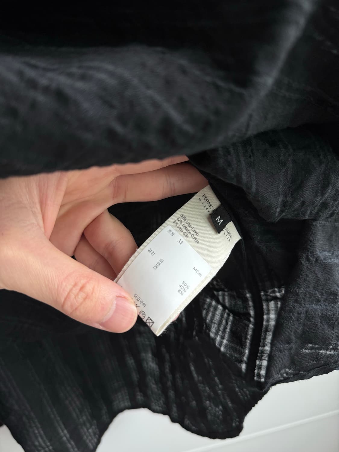 FORME d'expression silk shirt 상품이미지3