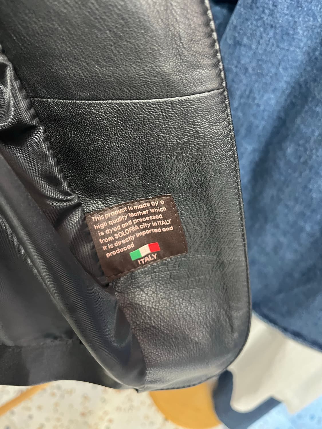 ROBO 가죽 자켓 상품이미지3