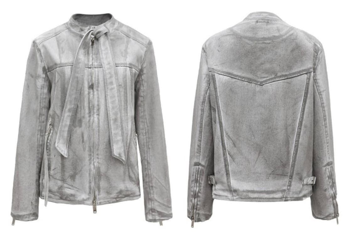 나체 타이 라이더 자켓_더티 화이트 상품이미지5