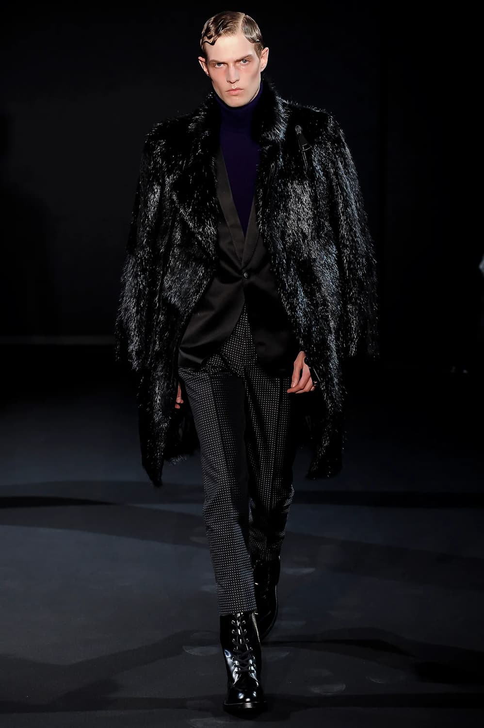 les hommes short fur jacket 퍼자켓 상품이미지5