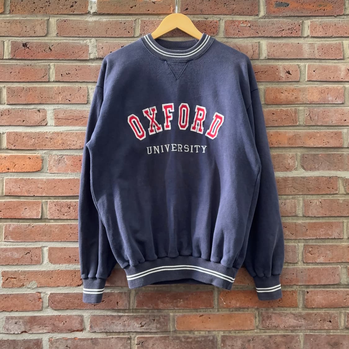 옥스포드 유니버시티 로고 스웻셔츠 (영국 생산) 상품이미지1