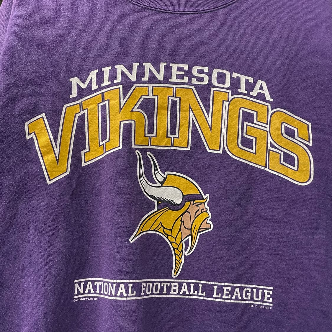 90s Lee 스포츠 미네소타 바이킹스 스웻 셔츠 맨투맨 N25 상품이미지5