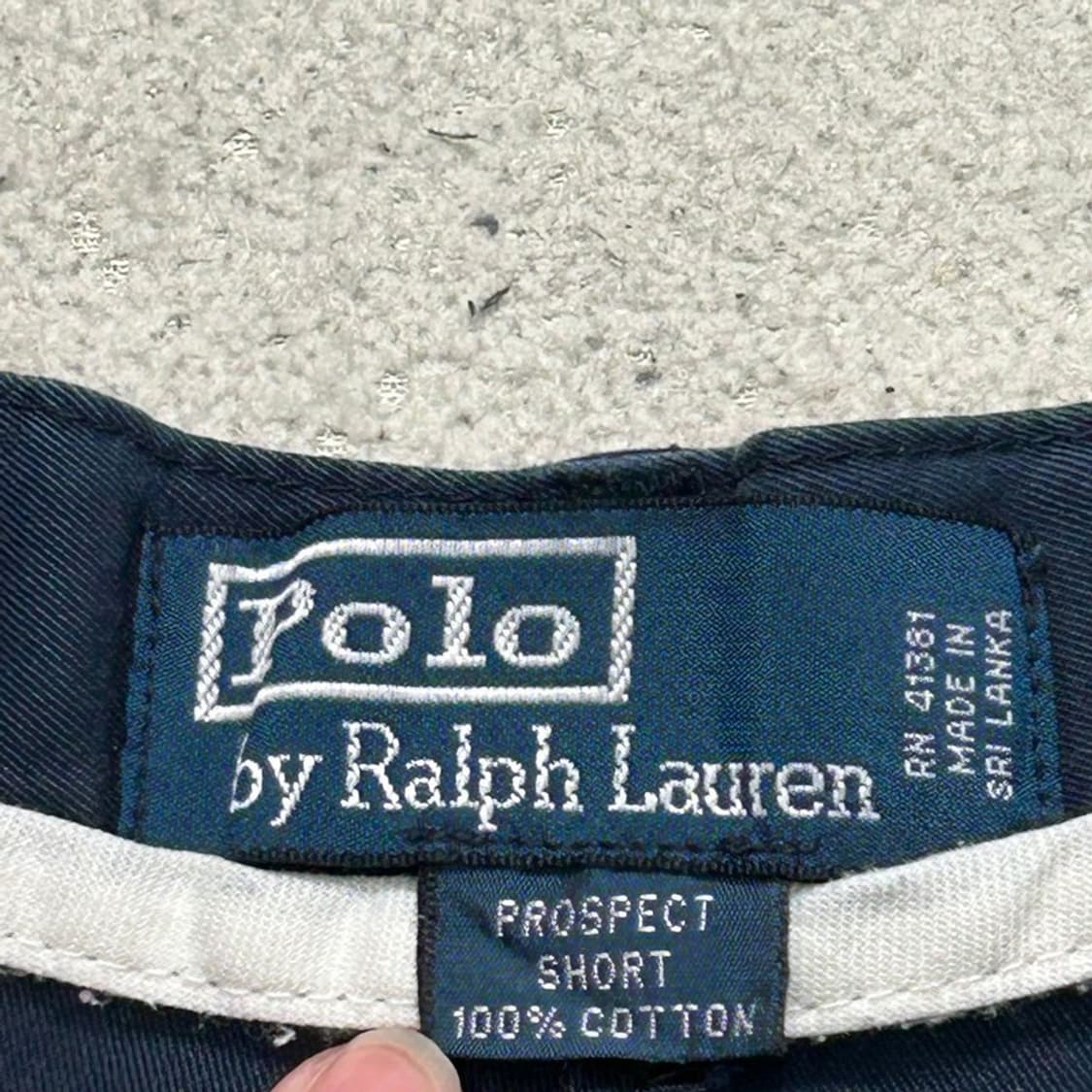 POLO RALPH LAUREN 포니로고 반바지 네이비 32 상품이미지4