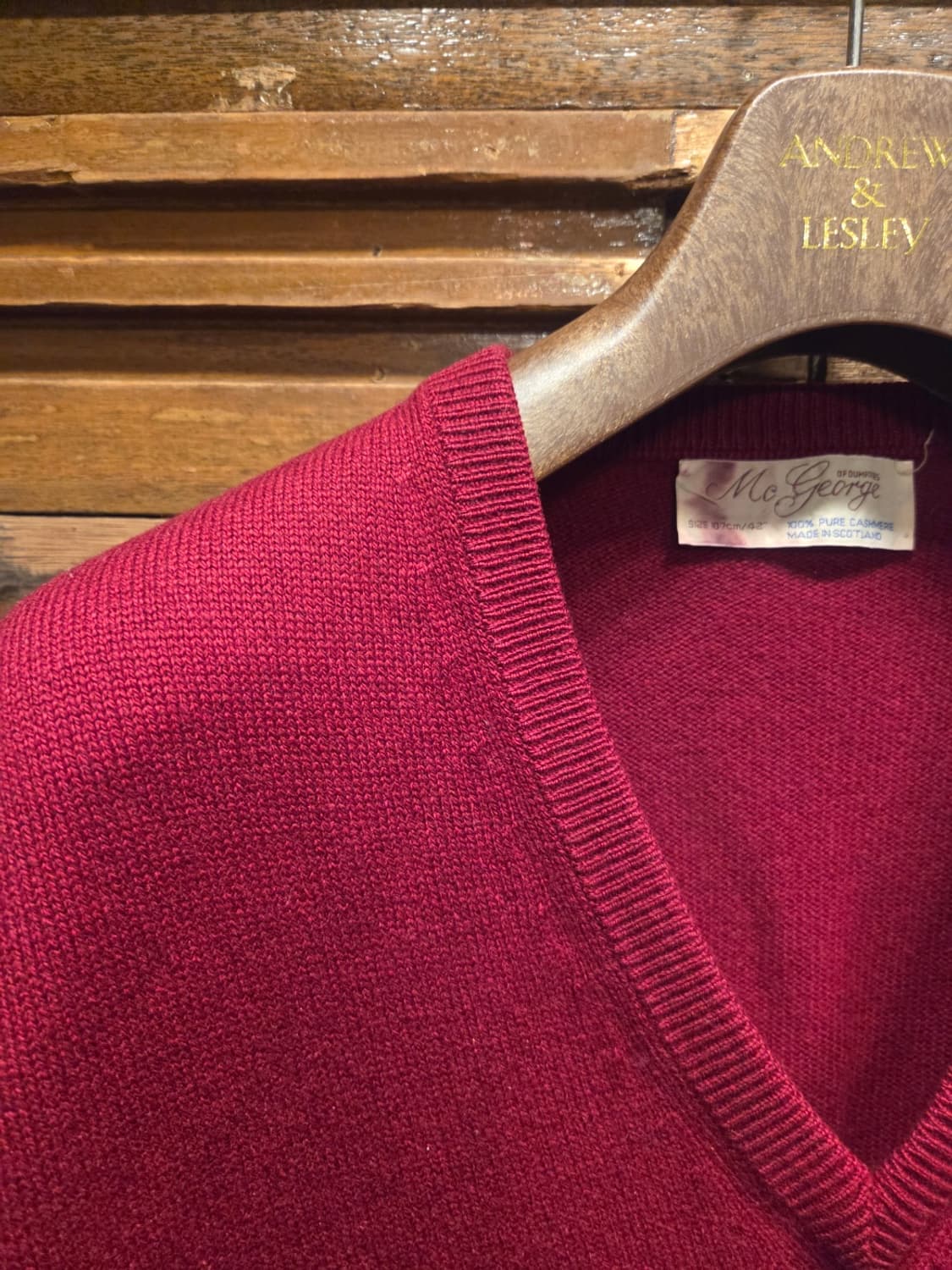 맥 조지 캐시미어니트 베스트 상품이미지9