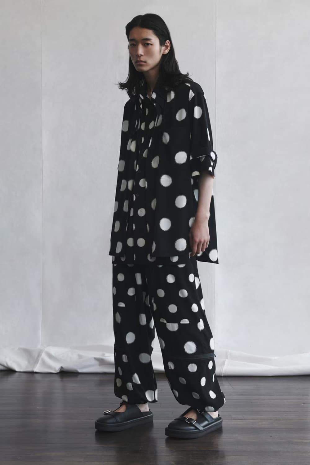 폴카도트 지퍼 팬츠 (유니섹스) 24SS 상품이미지8