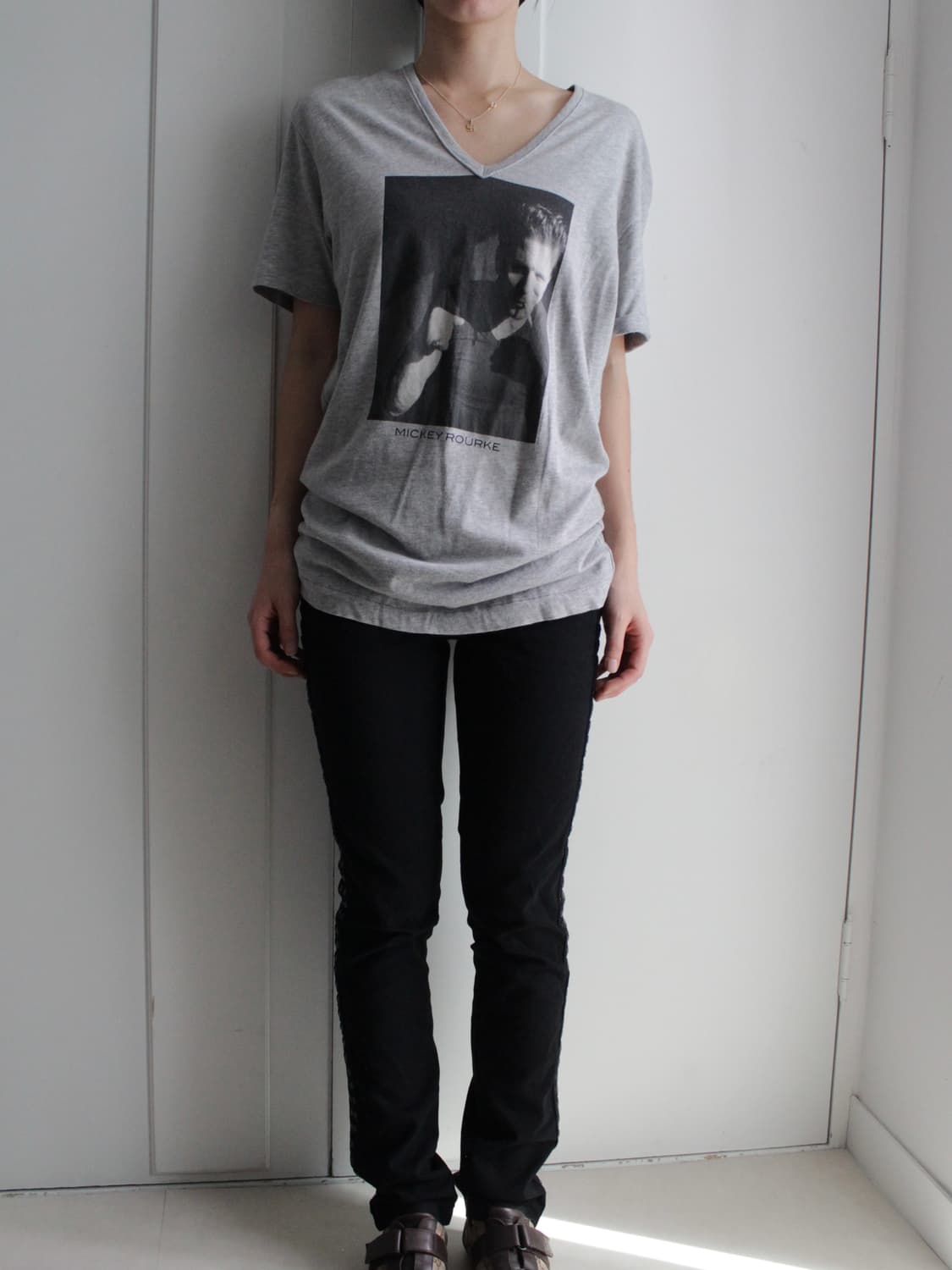 Armani side button skinny pants 상품이미지4