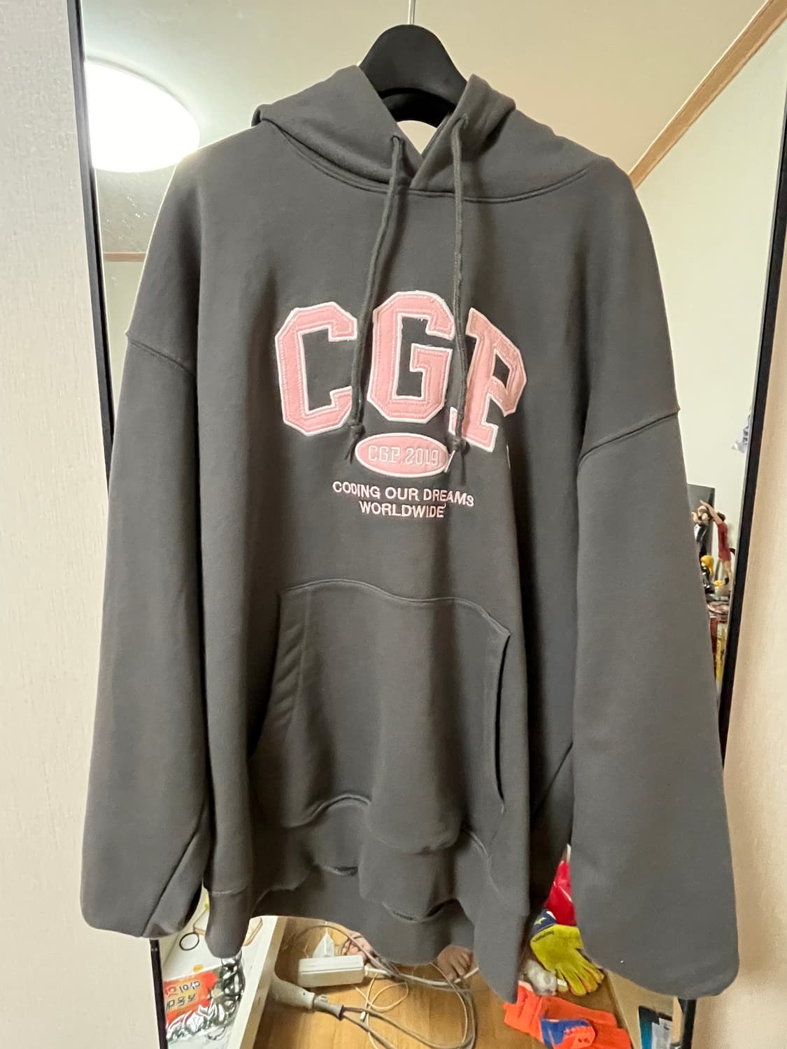 코드그라피 후드티 상품이미지1