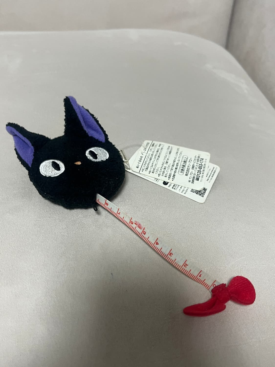 (희귀매물) 고전 지브리 키키 검은 고양이 지지 줄자 상품이미지1