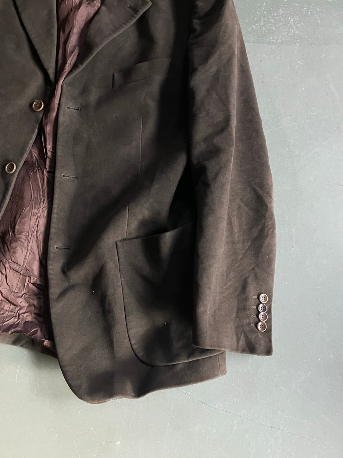 몰스킨 블레이저 3버튼 자켓 made in Italy 103-105 상품이미지3