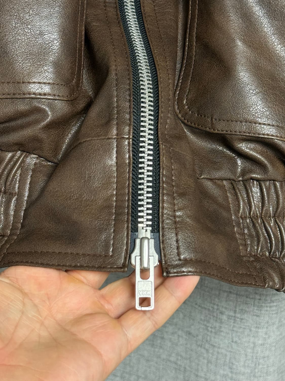 도프제이슨 시어링카라 cwu 자켓 브라운 XL 상품이미지4