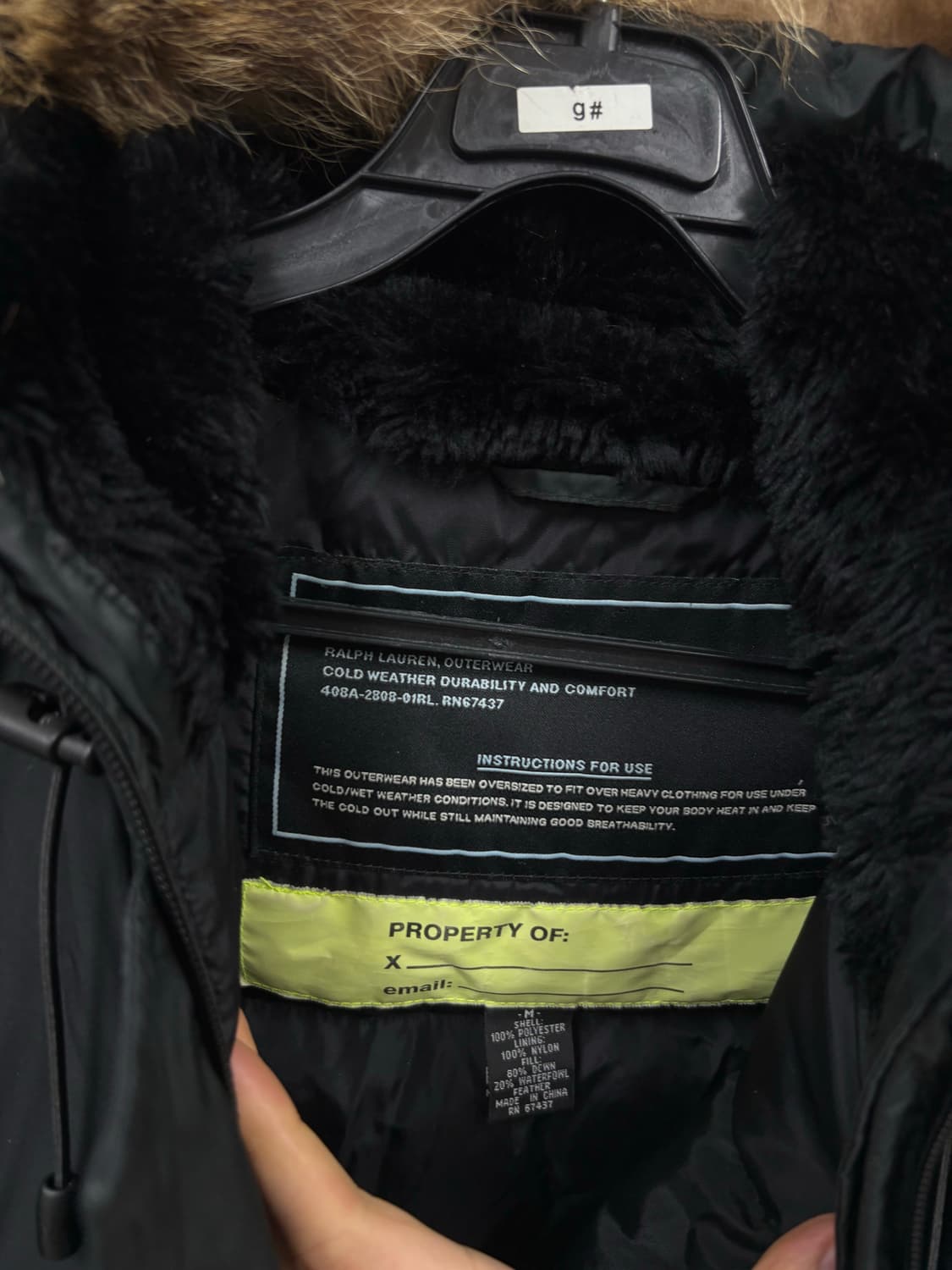 폴로랄프로렌 진스 다운패딩 상품이미지6