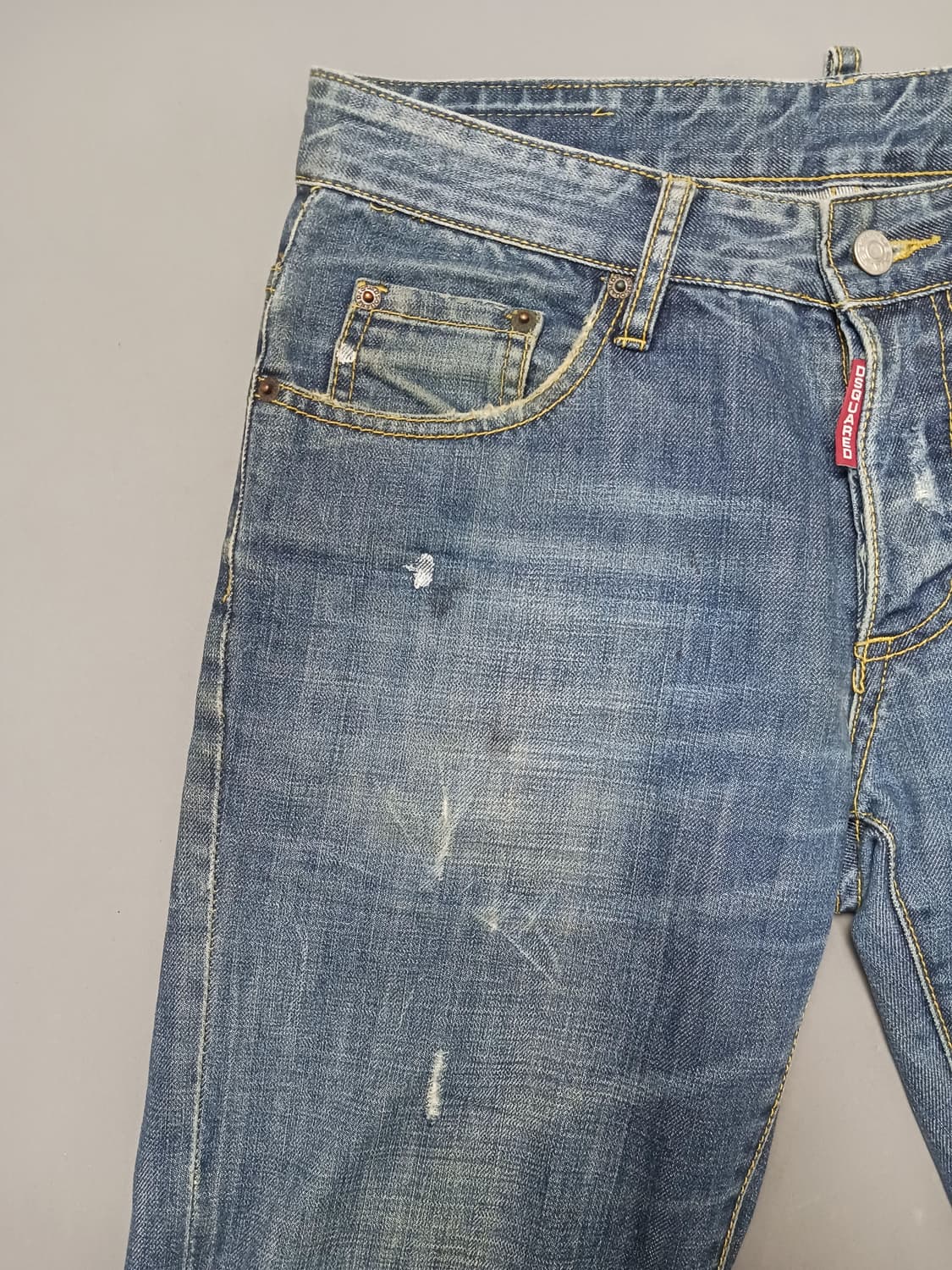 [30] 디스퀘어드2 루키 백포켓 레귤러진 청바지 상품이미지2