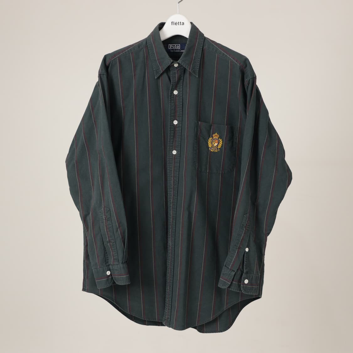 폴로 스트라이프 셔츠 올드 모델 (M~L) 상품이미지2