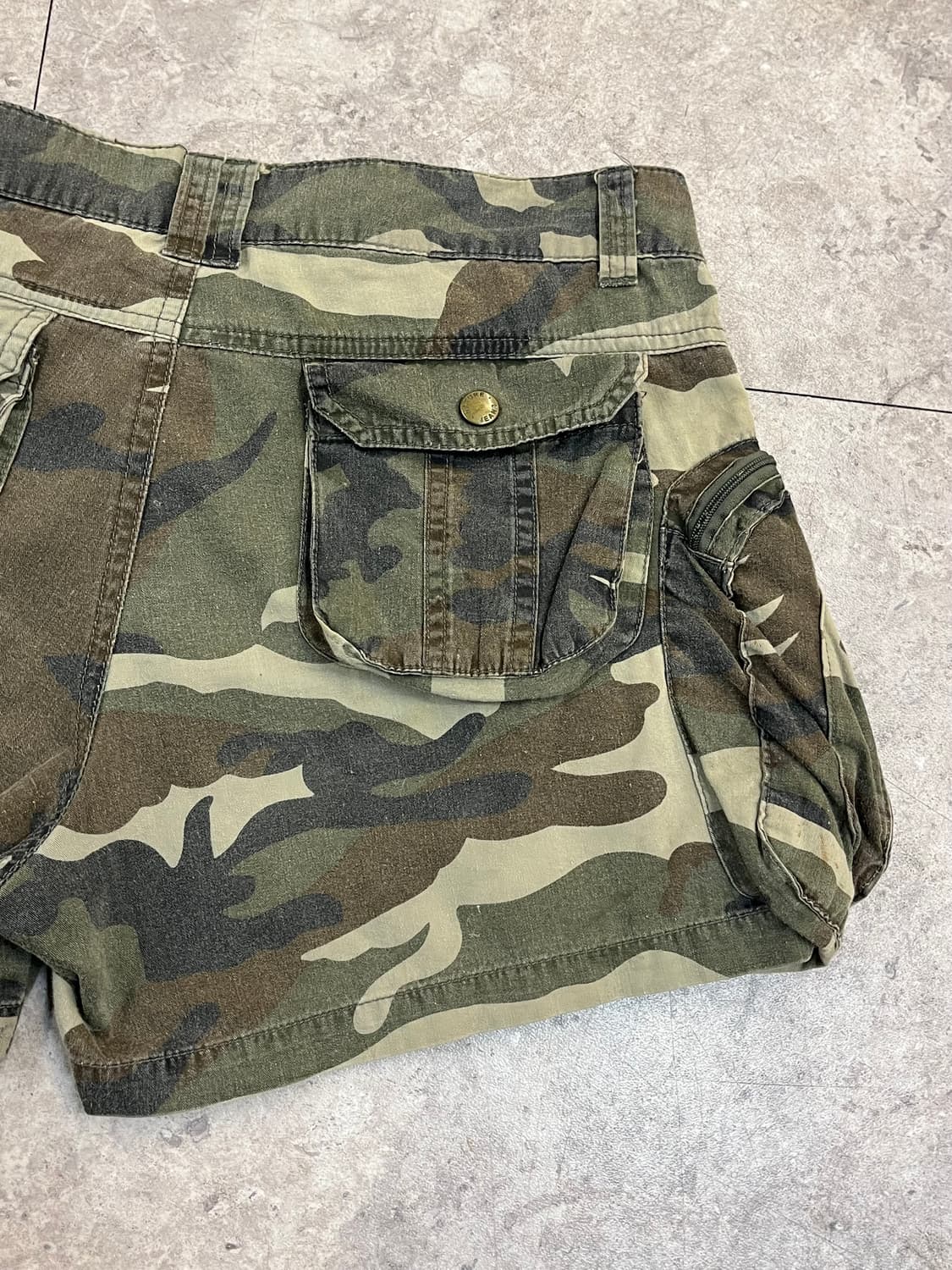 빈티지 카모 카고 숏팬츠 M #csz3511 상품이미지9