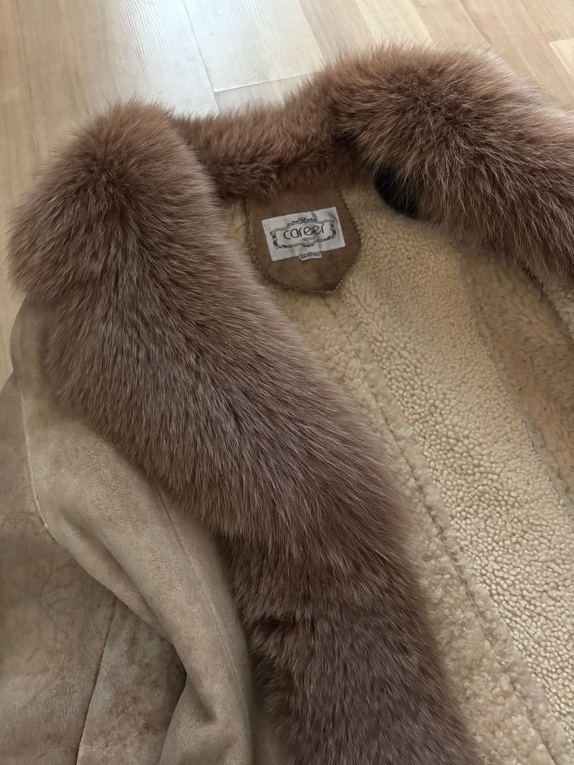 양털 리얼 무스탕 폭스 퍼자켓 상품이미지5