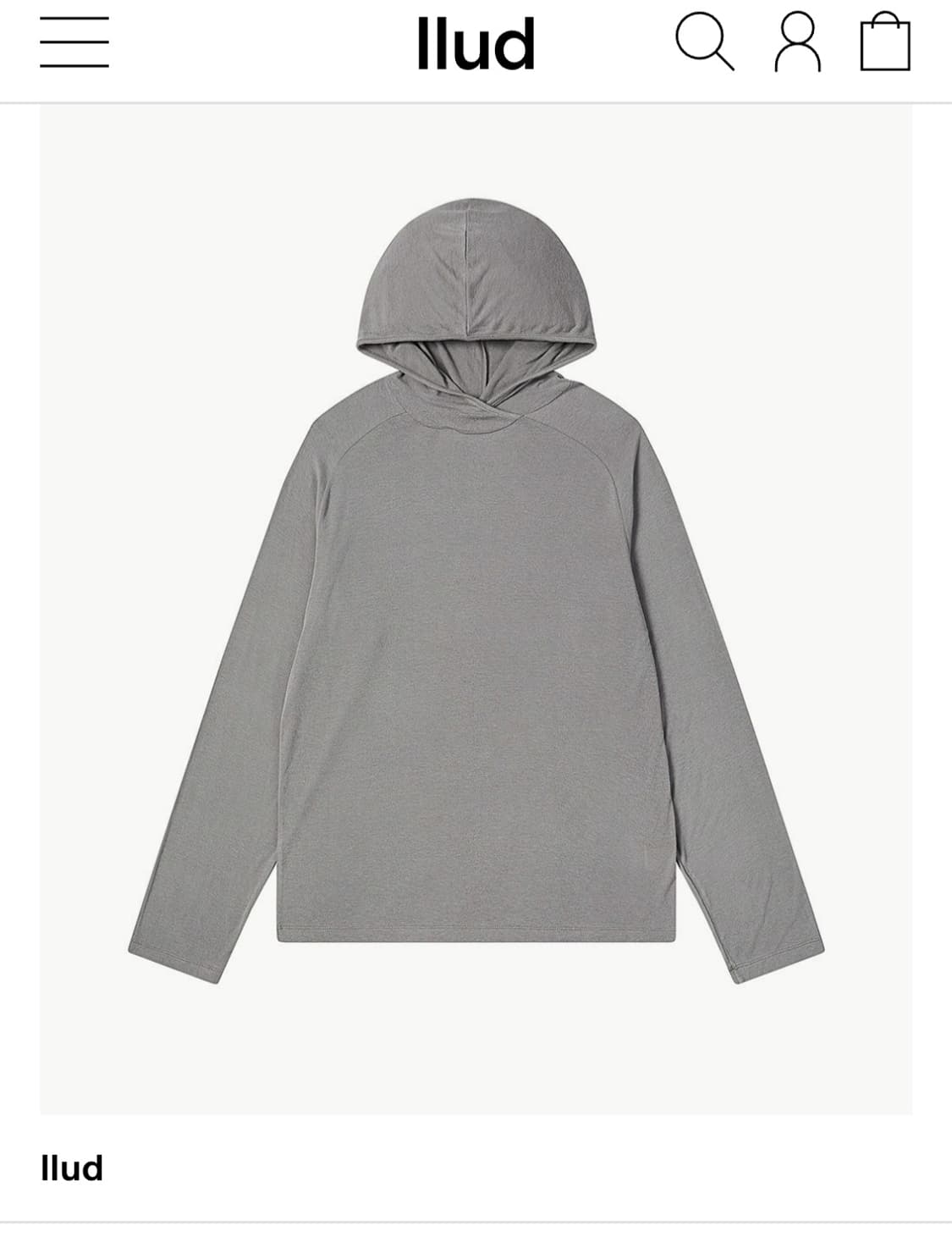 러드 레이어드 후디 그레이 상품이미지1