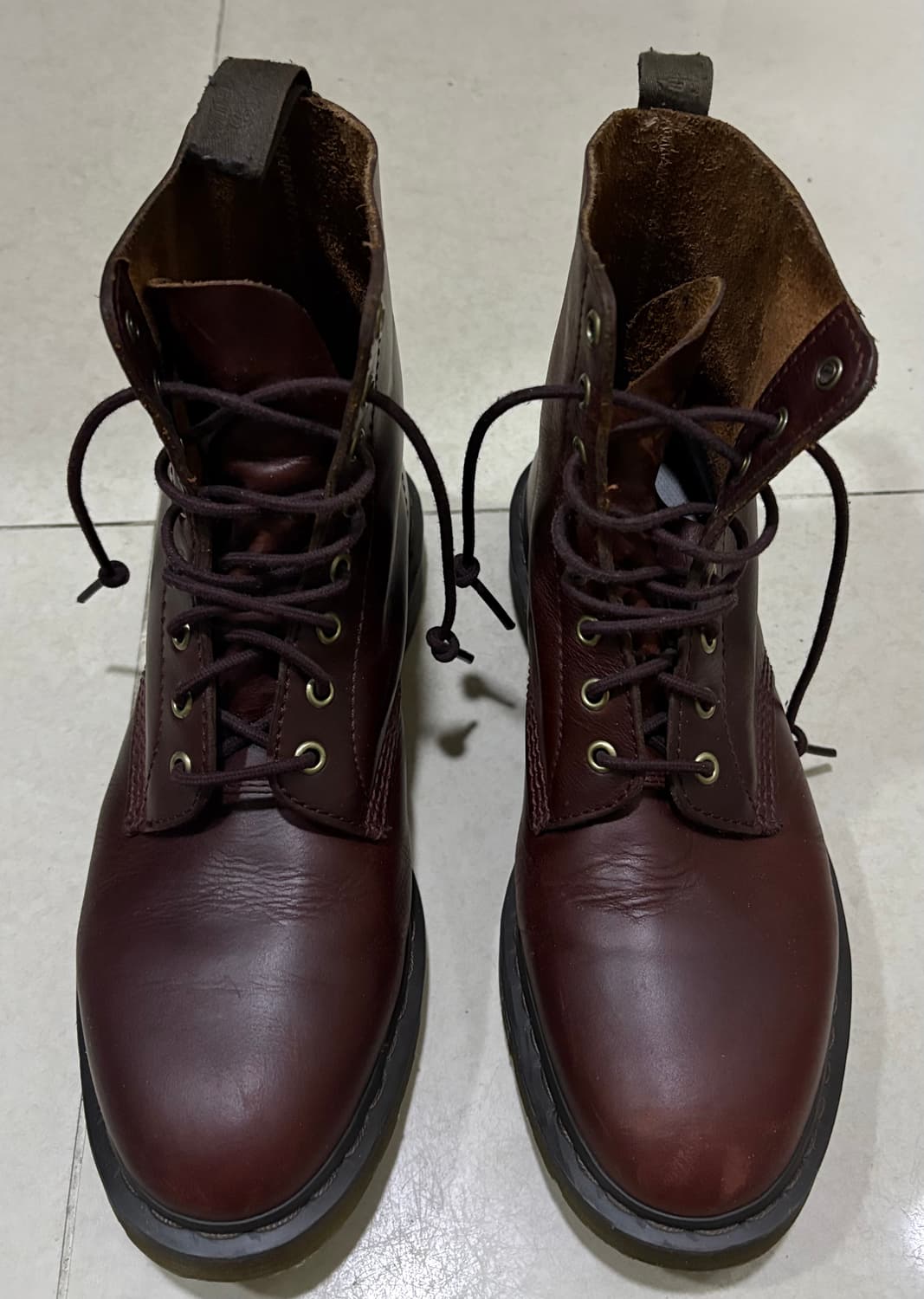 (290) 닥터마틴 1460 버건디 부츠 워커  상품이미지3