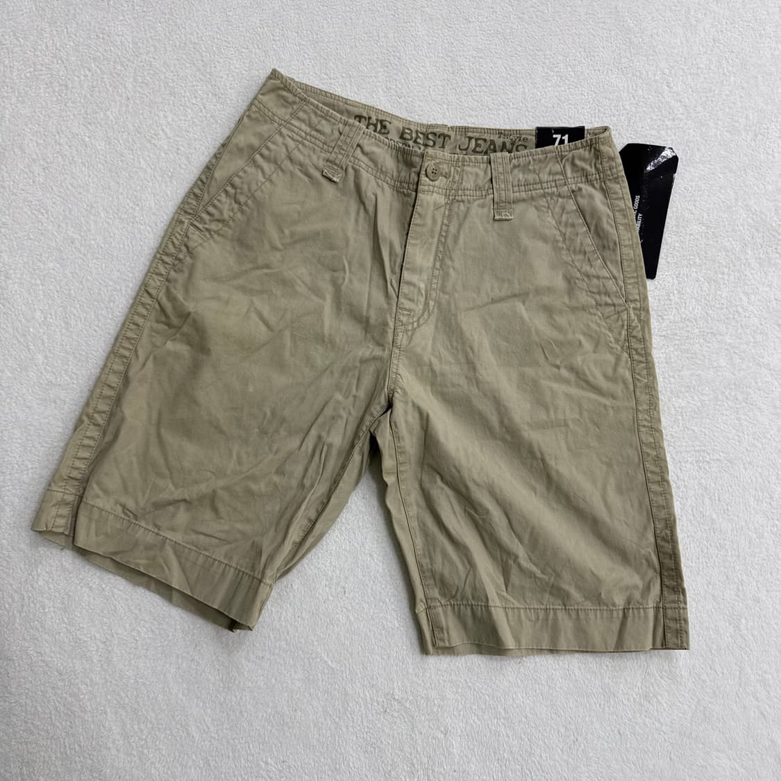 28 새상품 더베스트진 빈티지 치노 반바지 0406T 상품이미지1