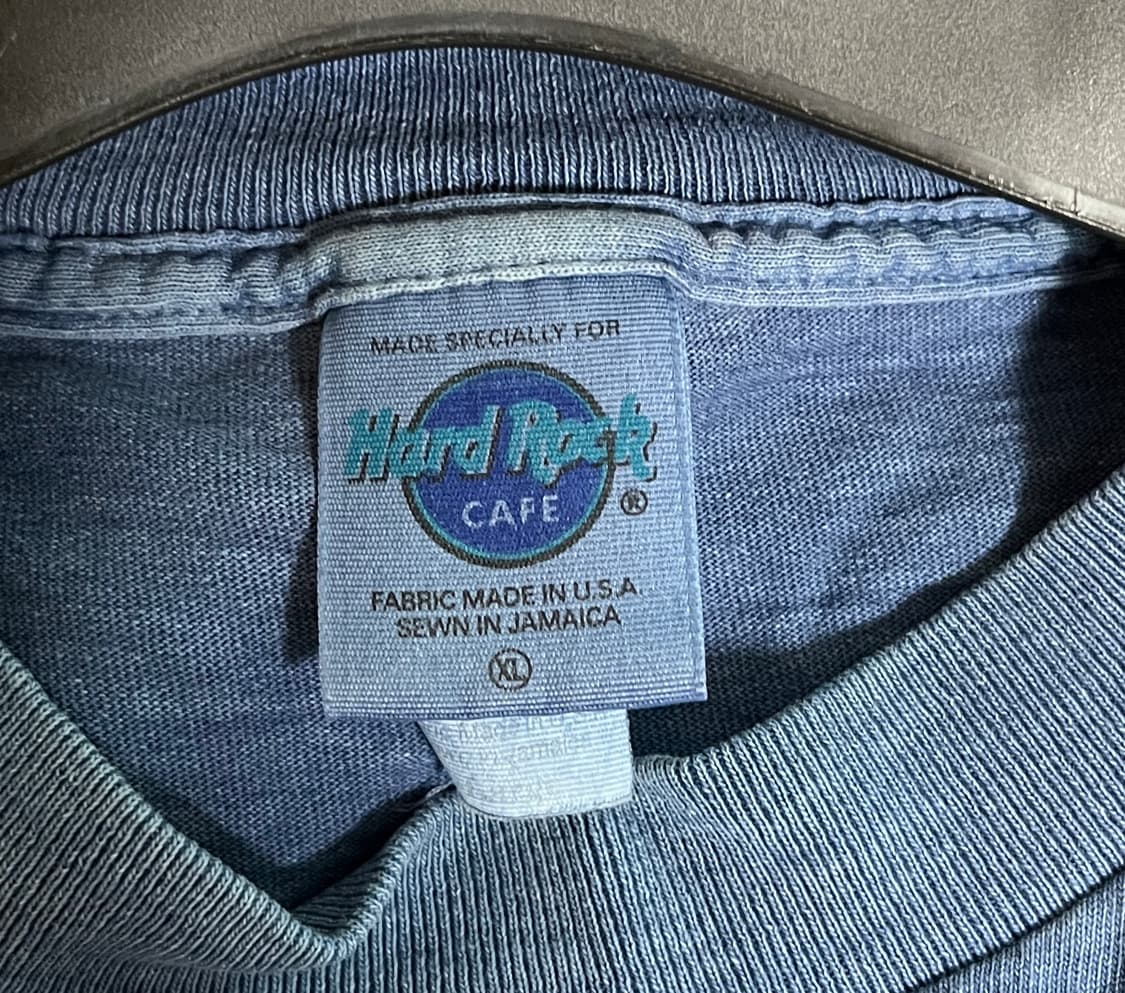 빈티지 하드락 카페 워싱 티셔츠 상품이미지2