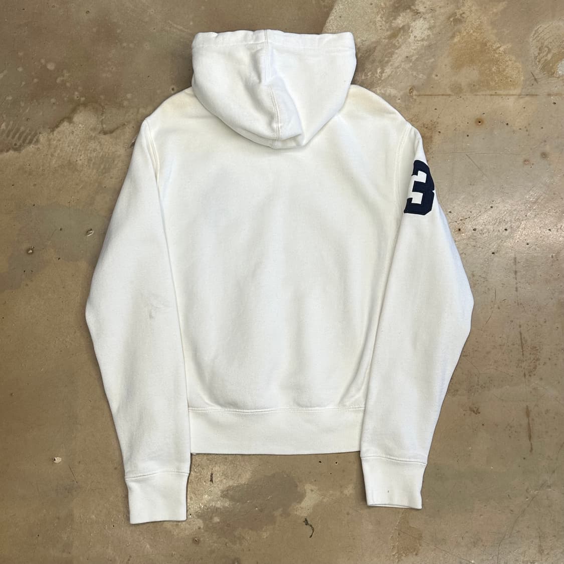 S 폴로랄프로렌 빅포니 화이트 후드티 상품이미지3