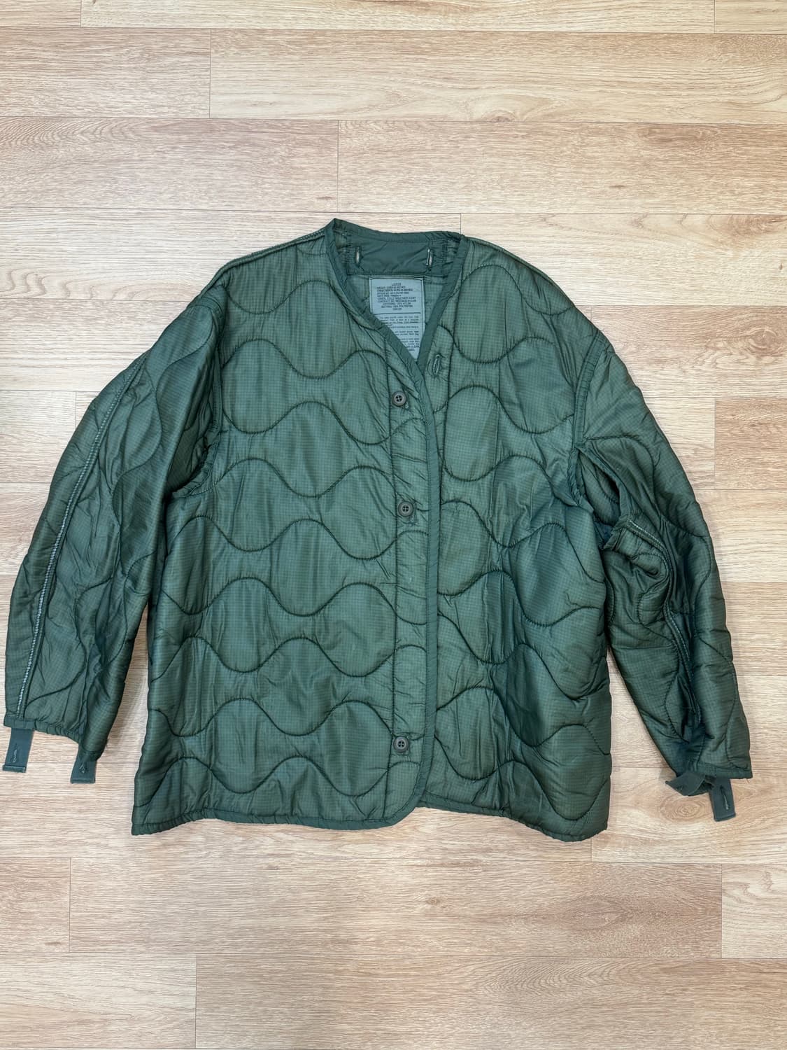 m-65야상 미군 콜드웨더 라이너 자켓 내피 상품이미지1