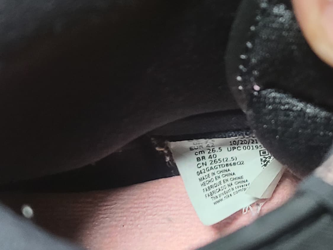 나이키 조던1하이 블리치 코랄 265 상품이미지8