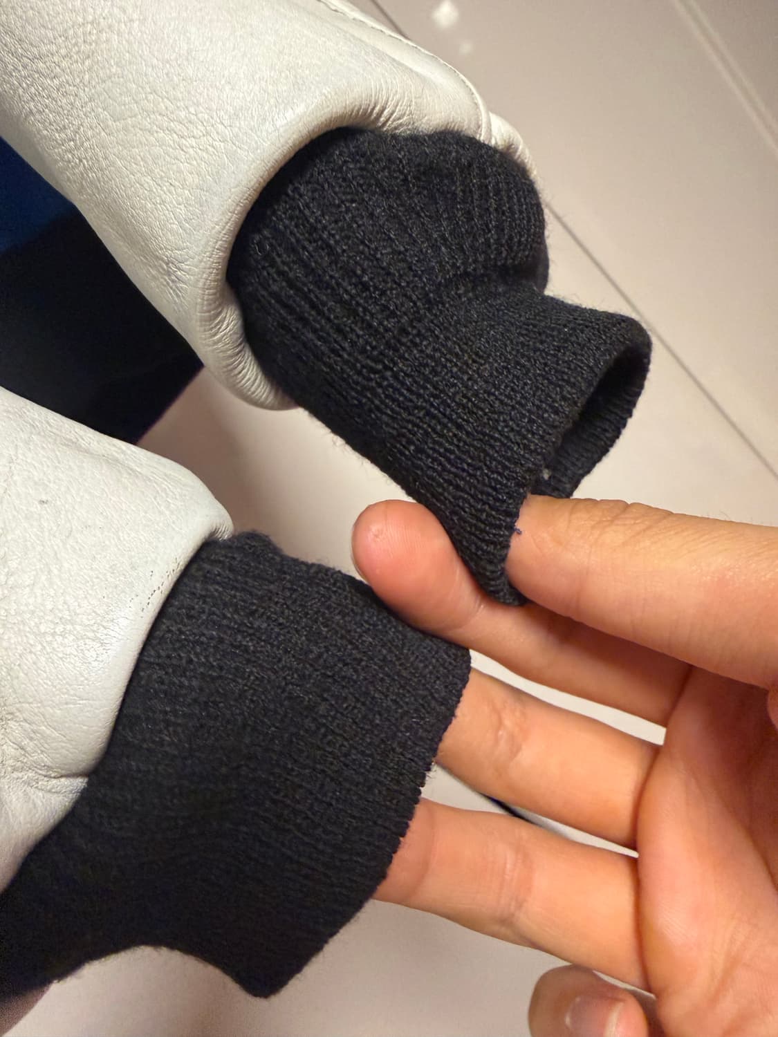 Vanson 벤슨 가죽 바시티 자켓 36 상품이미지4