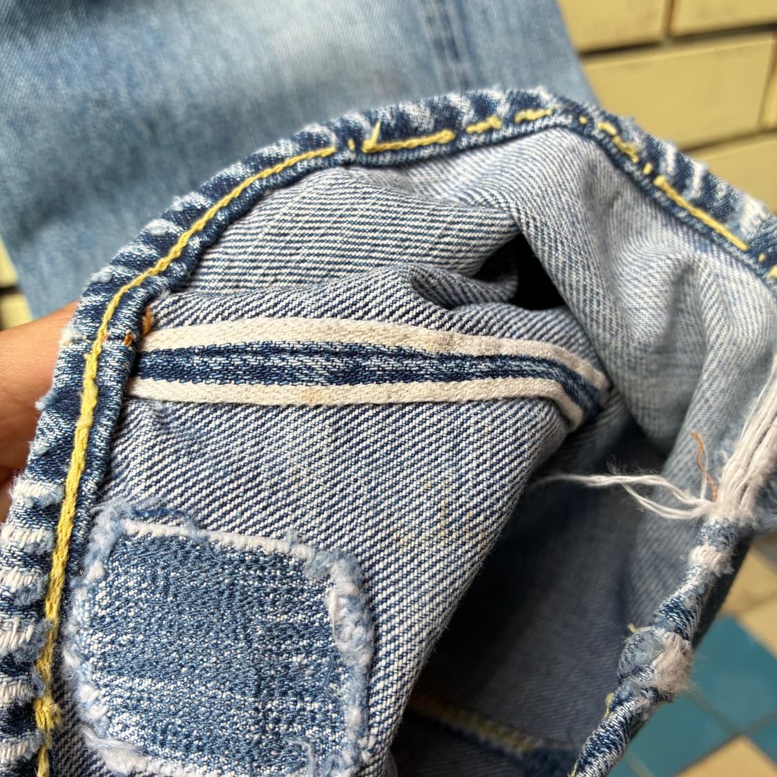 1960~70s Levis 501 Big E Vintage Denim 상품이미지7