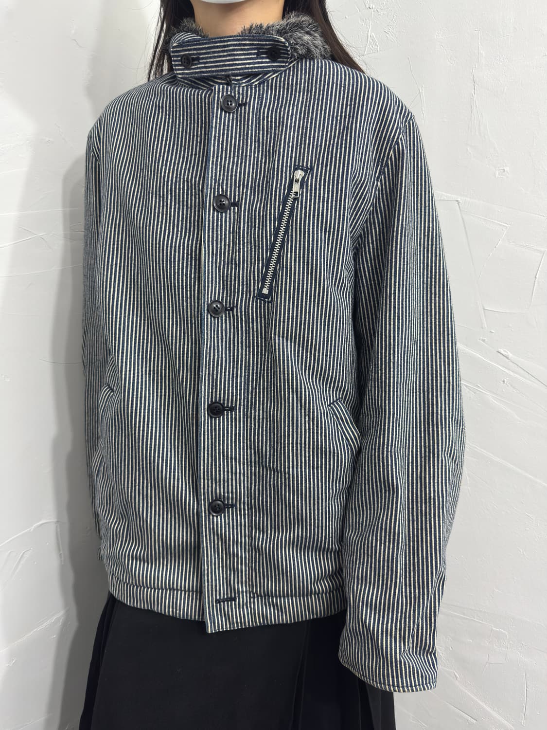 takeo kikuchi fur detail jacket 상품이미지4