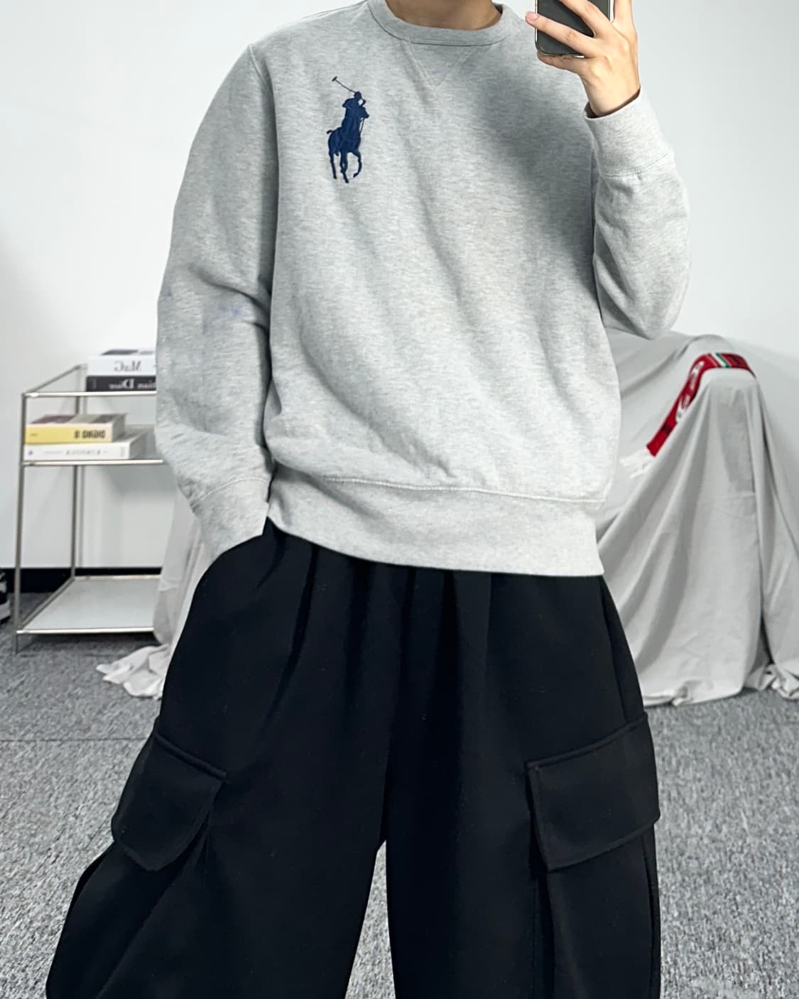 폴로 랄프로렌 빅포니 맨투맨 M 상품이미지4