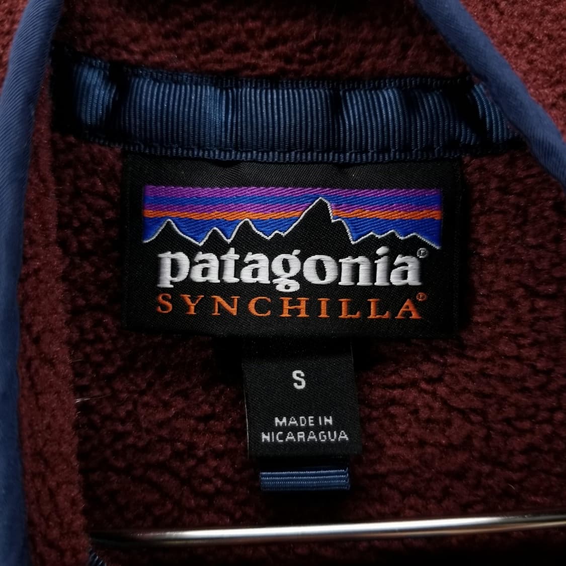 10s 파타고니아 신칠라 스냅-T 마룬/로즈 상품이미지3