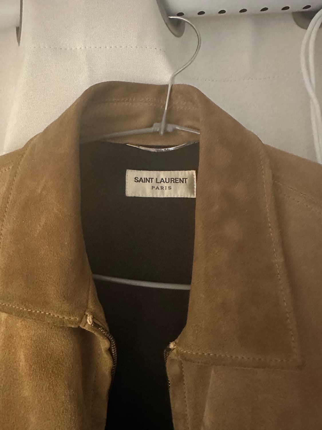 생로랑 웨스턴 스웨이드 블루종 상품이미지2